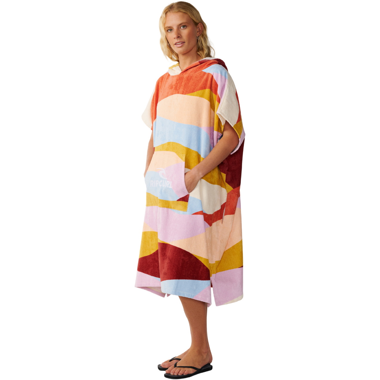 2026 Rip Curl Womens Mixed Hooded Towel 00VWTO - Multi